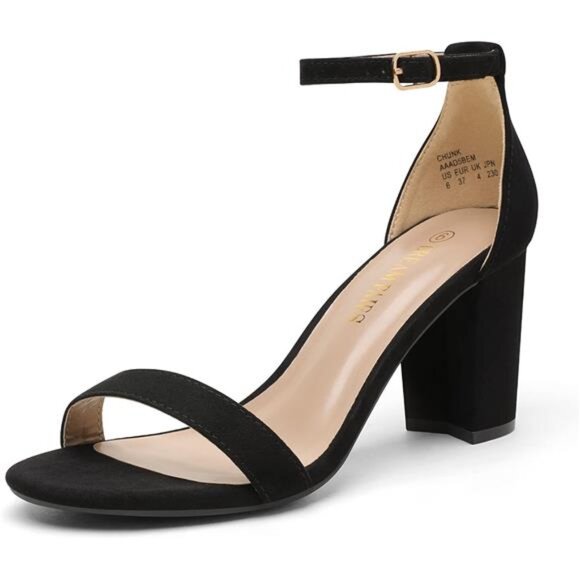 Other - DREAM PAIRS Women's Chunk Low Heel Pump Sandals